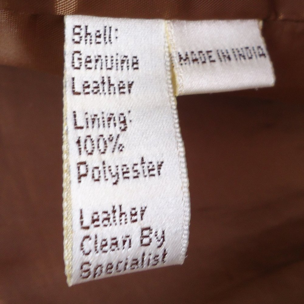 SIZE 44. SCULLY brown genuine leather blazer jacket. - Picture 15 of 16